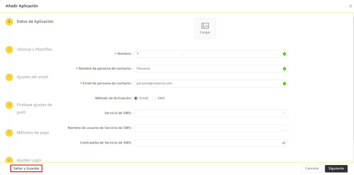Takasi aplicaciones skip Takasi aplicaciones skip